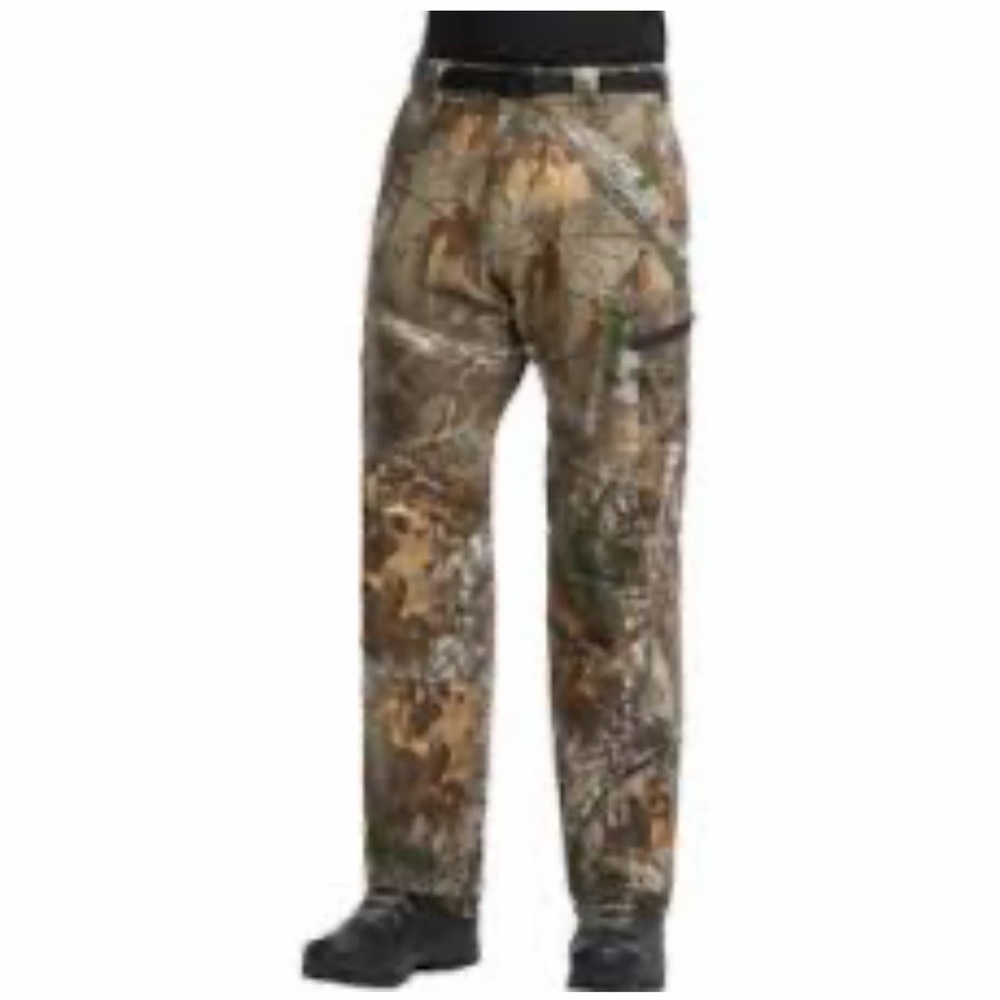 Icebreaker 100% Merino Wool Men's Durable‎ Cargo Camouflage Hunting Pants 28x27